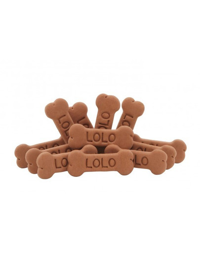 LOLO PETS Suchary pro psy L čokoládové 3kg