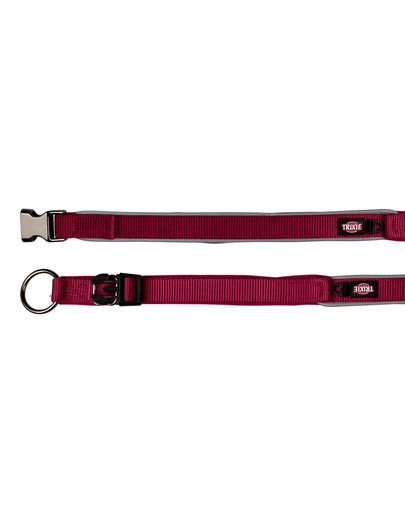 TRIXIE Obojek Experience, XS–S: 30–40 cm/15 mm, vínový
