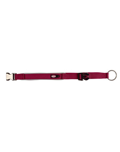 TRIXIE Obojek Experience , velmi široký, XS: 26–33 cm/20 mm, vínový