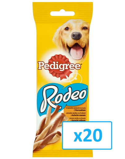 PEDIGREE Rodeo kuřecí 0.07 kg x20
