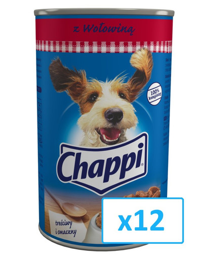 CHAPPI hovězí 1.2 kg x12