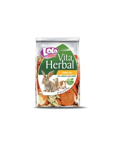LOLO PETS Mix Mix plátky pro hlodavce 150G