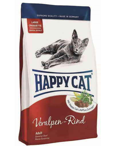 HAPPY CAT Fit & Well Adult Hovězí 1,4 kg
