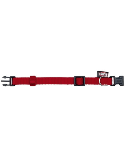 TRIXIE Obojek Premium, S–M: 25–40 cm/15 mm, červený