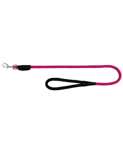 TRIXIE Vodítko Sporty Rope, L–XL: 1.00 M/O 13 mm, Fuchsie