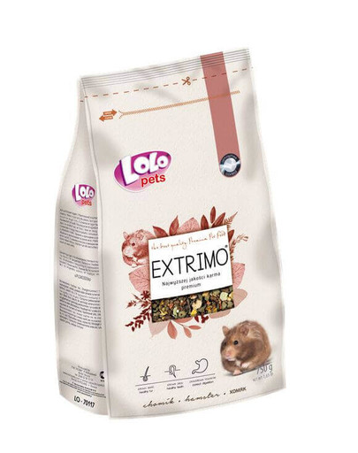 LOLO PETS Extrimo Křeček 750g