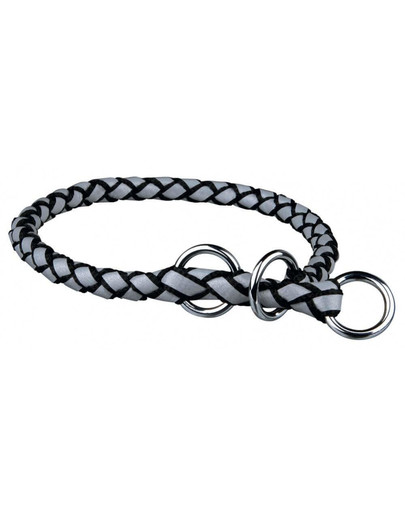 TRIXIE Obojek polostahovací Cavo Reflect M: 40–45 cm/O 12 mm černý