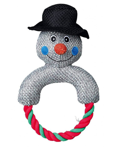 TRIXIE Vánoční sada hraček - Santas Sobi Snowmen 25 cm 6ks/bal