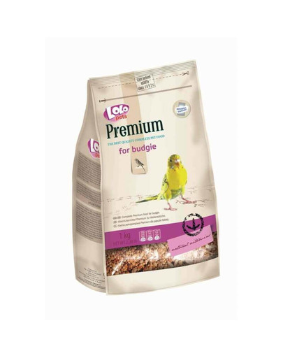 LOLO PETS Premium papoušek Falista 1 kg
