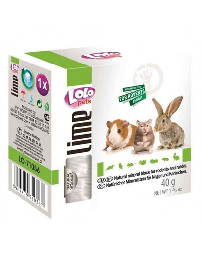 LOLO PETS Minerání kámen pro hlodavce přírodní