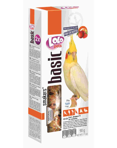 LOLO Pet Smakers pro papoušky -ovocné