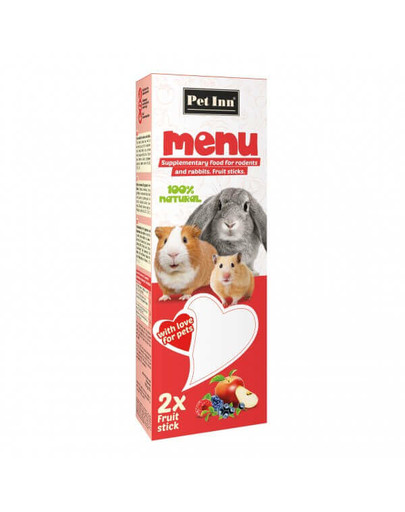 PET INN Menu Kolby Dla Królika Owocowe 100g