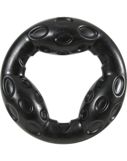 ZOLUX Hračka pro psy TPR Bubble kruh 18 cm černý