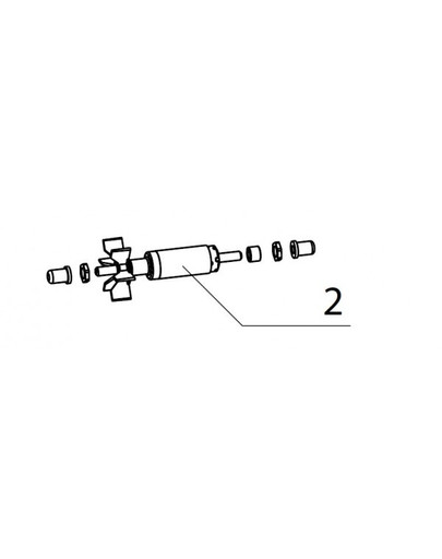 AQUAEL Rotor Pfn-5500(N) Komplet