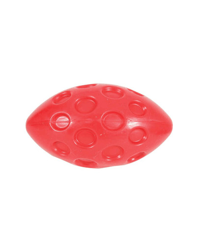 ZOLUX Hračka TPR Bubble Míček Oválný 14 cm červený
