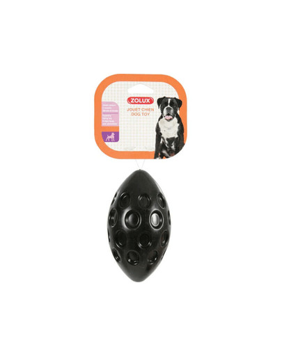 ZOLUX Hračka TPR Bubble Míček  Oválný 18 cm černý