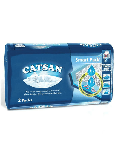 CATSAN Smart Pack Mata hygienický kočkolit do kočičího WC 2 x 4l
