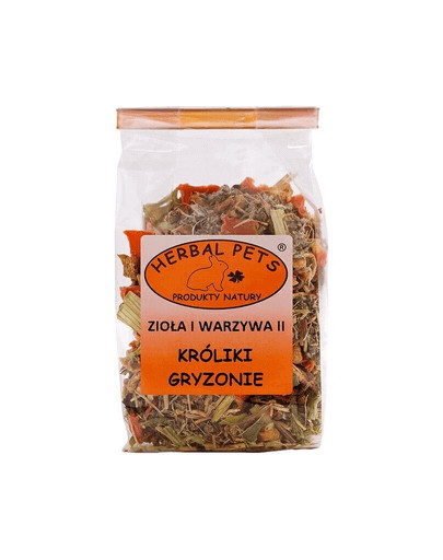 HERBAL PETS bylinky i zelenina II 50g králík a hlodavci