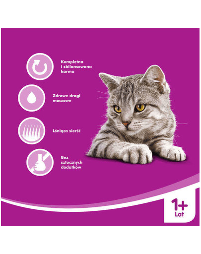 WHISKAS Rybí výběr v želé 4pack 100 g x 4