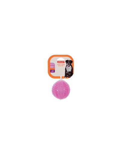 ZOLUX Hračka TPR Pop Míček s výstupky 13 cm růžový