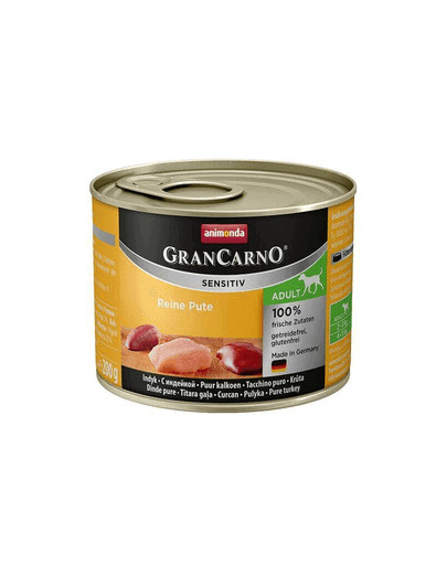 ANIMONDA GranCarno Sensitiv čisté krůtí 200 g