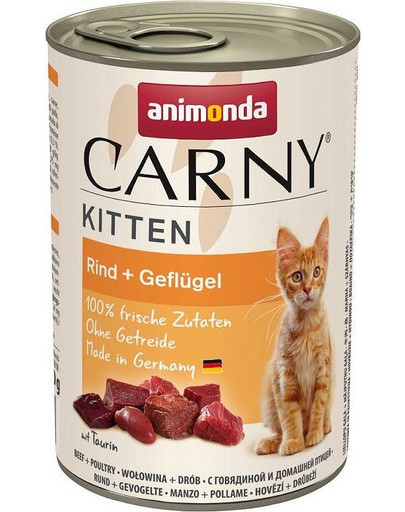 ANIMONDA Carny Kitten hovězí koktejl 400 g