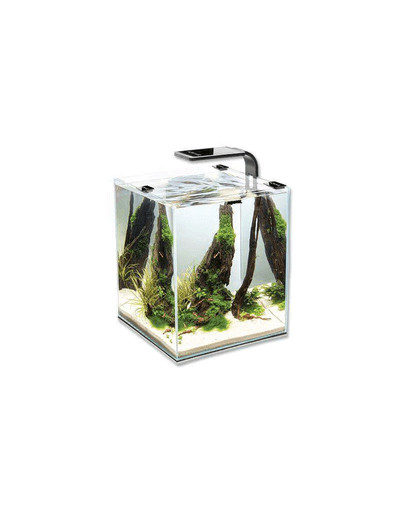 AQUAEL Shrimp Smart White akvarijní set 20x20x25 cm, 10 l