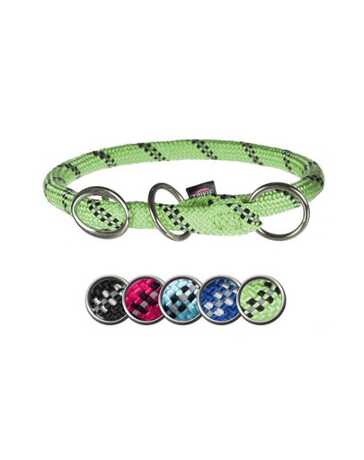 TRIXIE Obojek Sporty Rope S–M: 40 cm/8 mm světle zelený