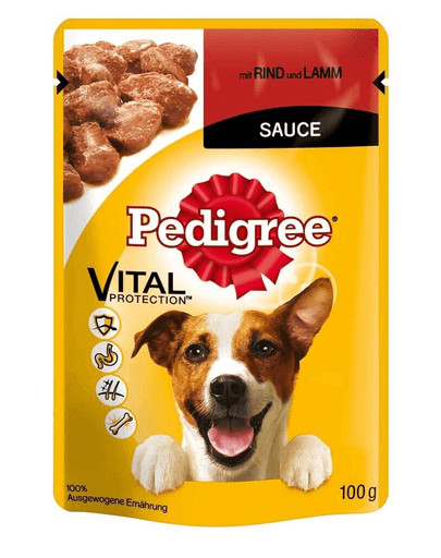 PEDIGREE Hovězí/Jehněčí 100g x24