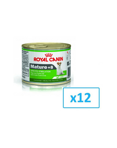 ROYAL CANIN Mini Mature set konzerv 12x195g