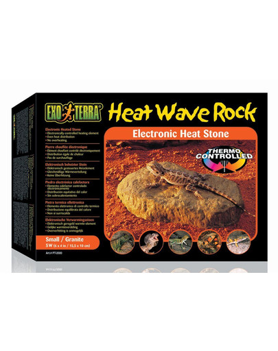 EXOTERRA Výhřevný kámen Heat Wave Rock S 5W 15.5 x 10 cm