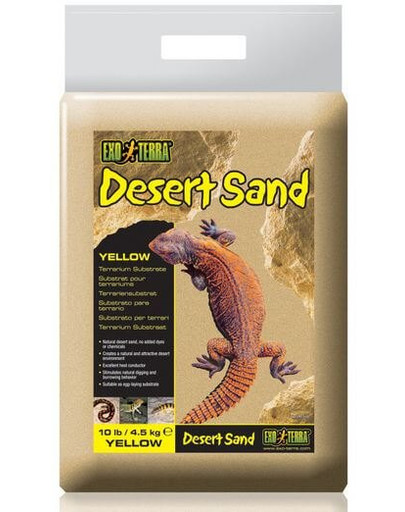 EXOTERRA Podloží Desert Sand žluté 4.5kg