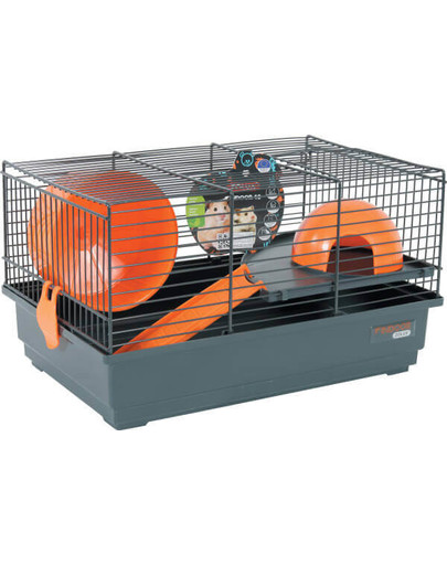 ZOLUX Klec Indoor 40cm šedo-oranžová