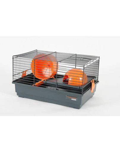 ZOLUX Klec Indoor 40cm šedo-oranžová