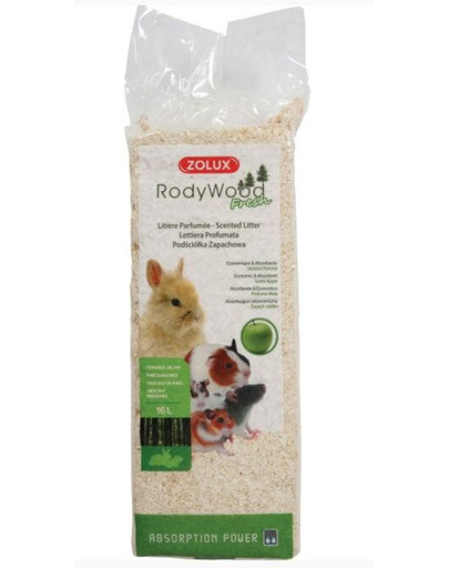 ZOLUX Podestýlka Rodywood Fresh jablečná 16 L