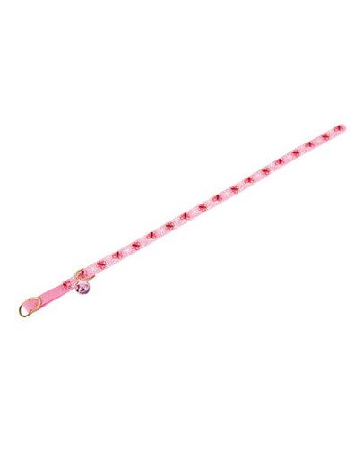 ZOLUX Obojek nylonový pro kočku Butterfly 30 cm růžová