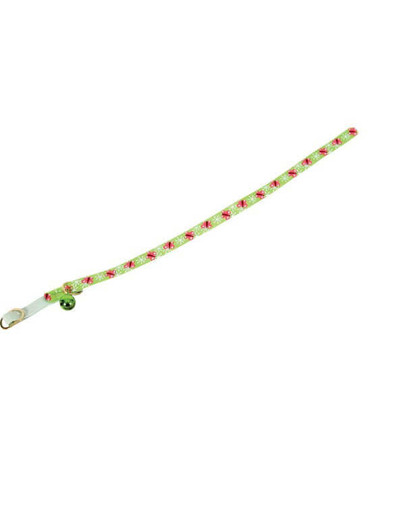 ZOLUX Obojek nylonový pro kočku Butterfly 30 cm zelený