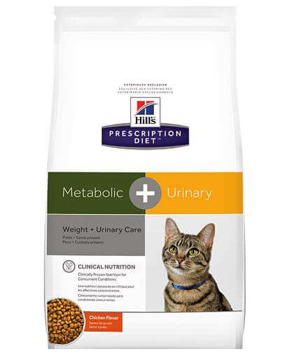 HILL'S Prescription Diet Feline Metabolic + Urinary 4 kg