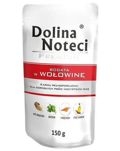 DOLINA NOTECI Premium Bohatá na hovězí 150g