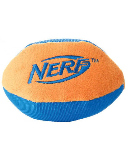NERF Nylonový rugby míč L zelený/oranžový