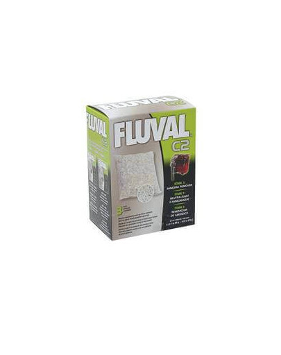 FLUVAL Filtrační vložka Ammonia Remover do filtru C2 3x90g