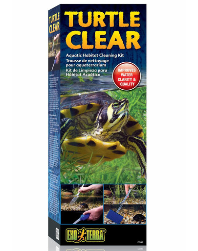 EXOTERRA Sada na čištění akvária pro želvy Turtle Clear