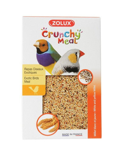 ZOLUX Crunchy Meal Krmivo pro exotické ptáky 800 g