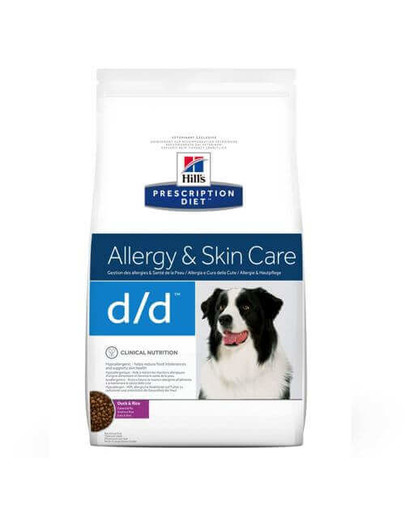 HILL'S Prescription Diet Canine d/d Duck & Rice 2 kg