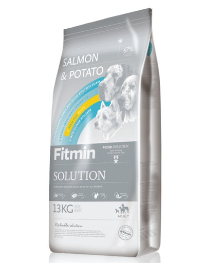 FITMIN Dog solution losos a brambory - 13 kg