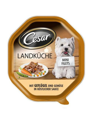 CESAR drůbeží se zeleninou v omáčce 150 g