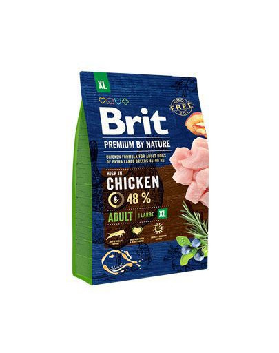 BRIT Premium By Nature Adult Extra Large XL 3 kg