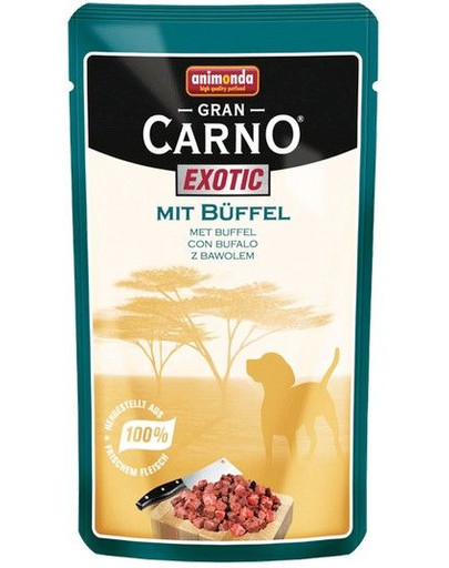 ANIMONDA Grancarno kapsička pro psy 125 g exotic buvol