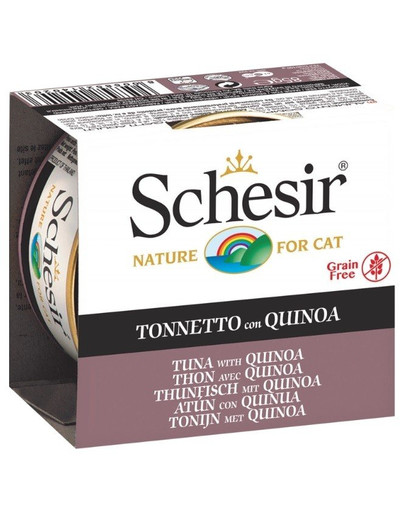 SCHESIR Tuňák s quinoa v želé 85g
