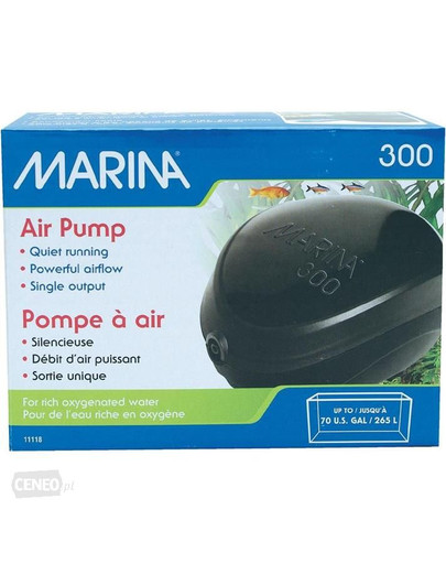 HAGEN Provzdušňovací čerpadlo Marina Air Pump 300 do 265L